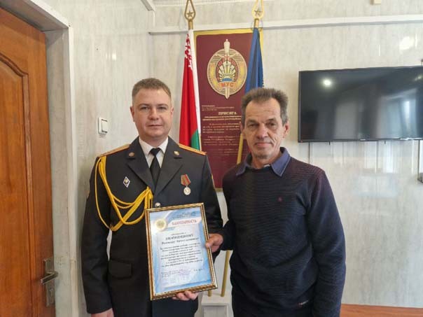Заслуженные награды сотрудникам и ветеранам службы охраны вручили в Мстиславле