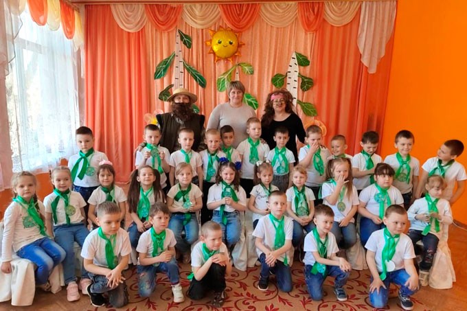 Детскому саду №2 г. Мстиславля присвоен статус «Зелёная школа»