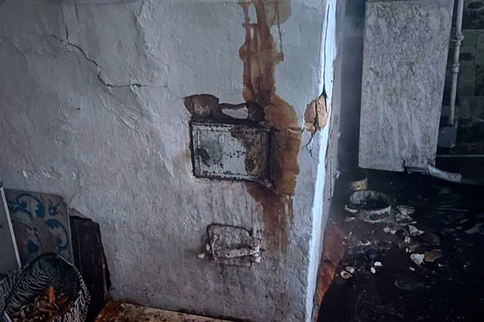 В пятиквартирном доме в Мстиславле произошёл пожар
