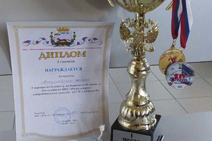 Волейбольная команда из белорусского райцентра одержала победу над россиянами
