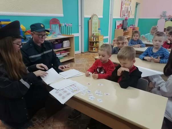 Активисты районного Центра безопасности посетили детский сад. Узнали зачем