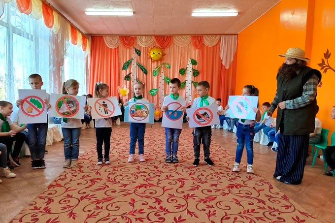 Детскому саду №2 г. Мстиславля присвоен статус «Зелёная школа»