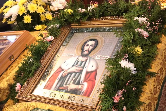 Как отметили престольный праздник в кафедральном соборе Александра Невского в Мстиславле