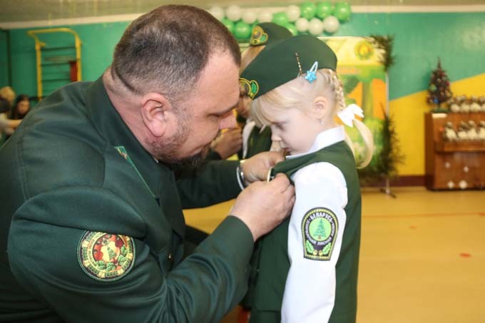 В Ходосовском детском саду торжественно открыли лесничество «Истоки»