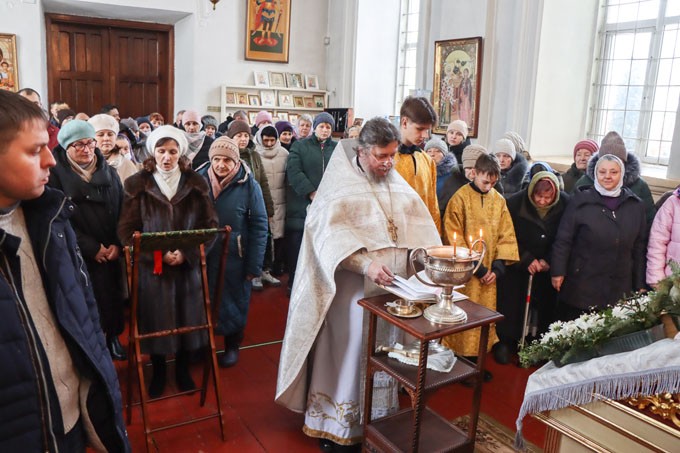 Православные христиане Мстиславщины отметили Крещение Господне. Фоторепортаж