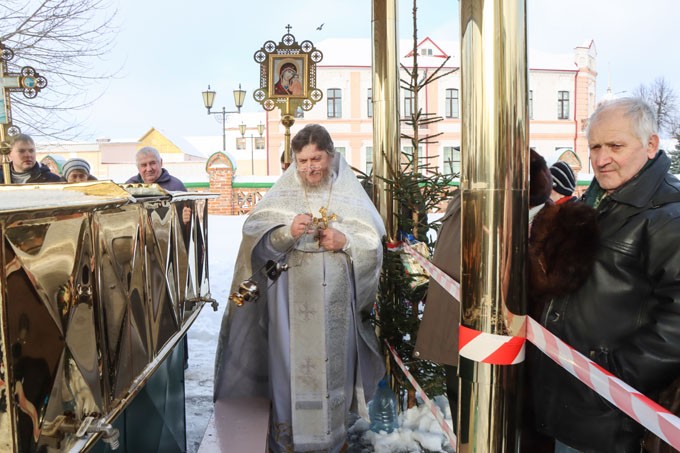 Православные христиане Мстиславщины отметили Крещение Господне. Фоторепортаж