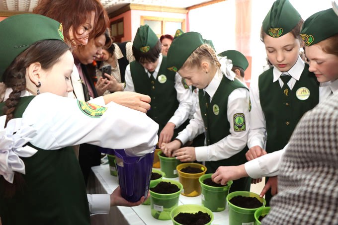 В одном из агрогородков Мстиславского района открыт Зелёный квартал