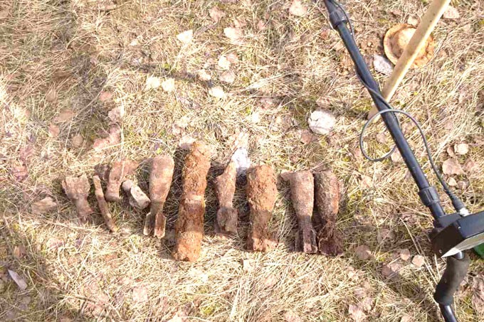 В Мстиславском районе найдено более 200 боеприпасов