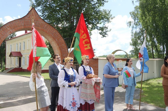 Мстиславль встречает участников проекта «Дорогами памяти и славы». Фото