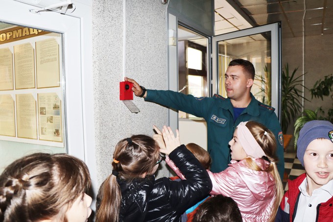 Масштабное мероприятие по безопасности прошло в Мстиславле. Фото