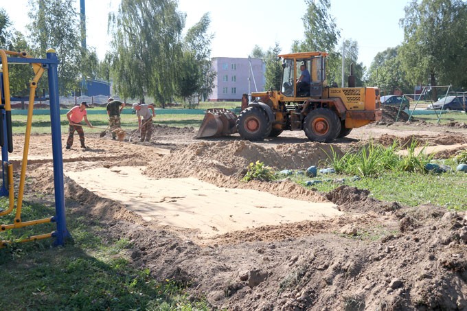 Посмотрите, как в аг. Мазолово готовятся к районному празднику «Дожинки-2024»