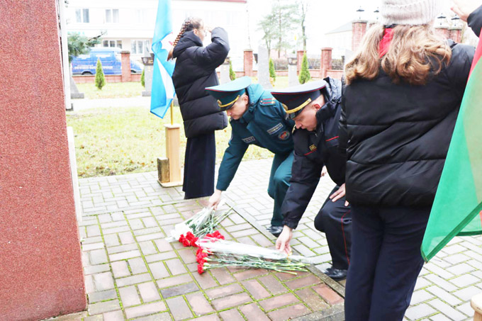 Узнали, как в Мстиславле прошёл митинг, посвящённый 107-й годовщине Октябрьской революции