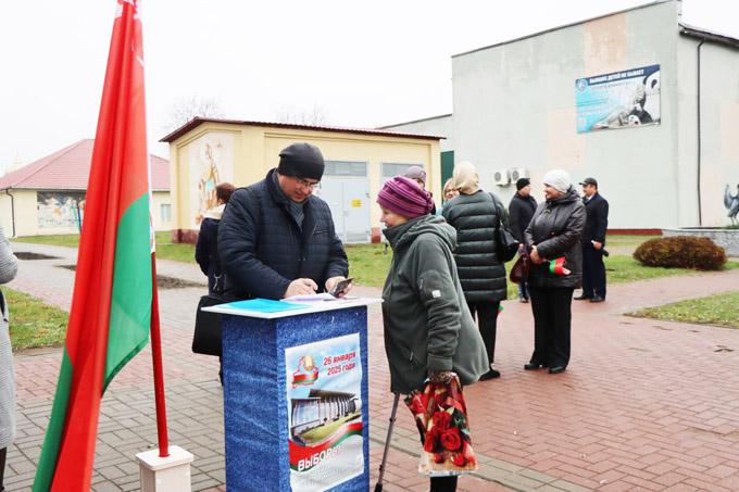 В Мстиславле начался сбор подписей для выдвижения кандидатов в Президенты