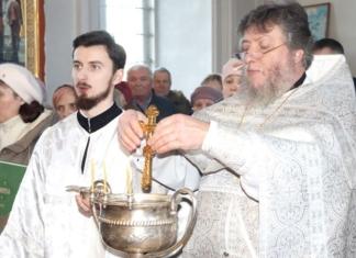Праздник Крещения Господня отметили в Мстиславле.