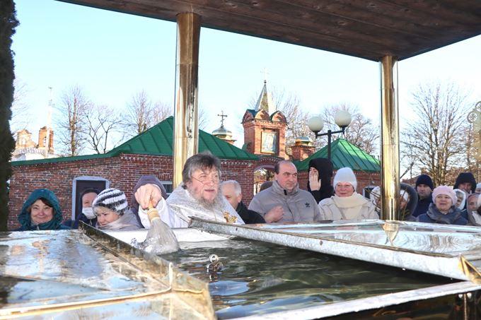 Православные отметили праздник Крещения Господня