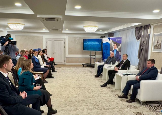 Пресс-конференция в Могилеве