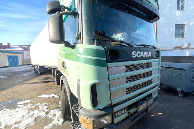 ГАИ задержала грузовик с цветными металлами.