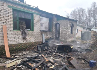 В Мстиславском районе на пожаре погиб мужчина.