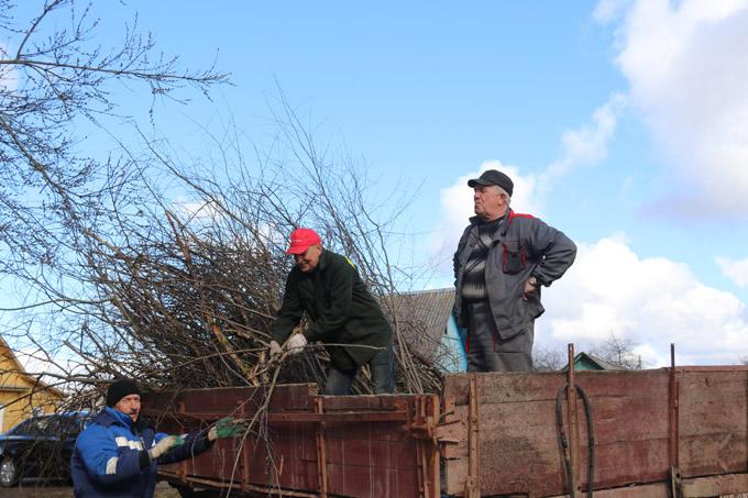 Как в Мстиславле проходят санитарные дни