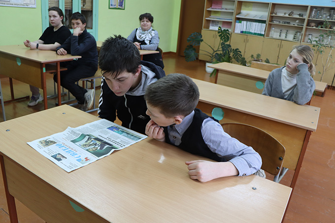 Рассказали школьникам, где получить профессию журналиста