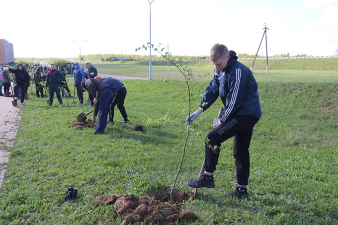 Санитарный день в Мстиславле. Какие работы провели трудовые коллективы