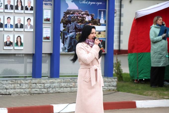 Музыкальное завершение 1 Мая в Мстиславле. Фото