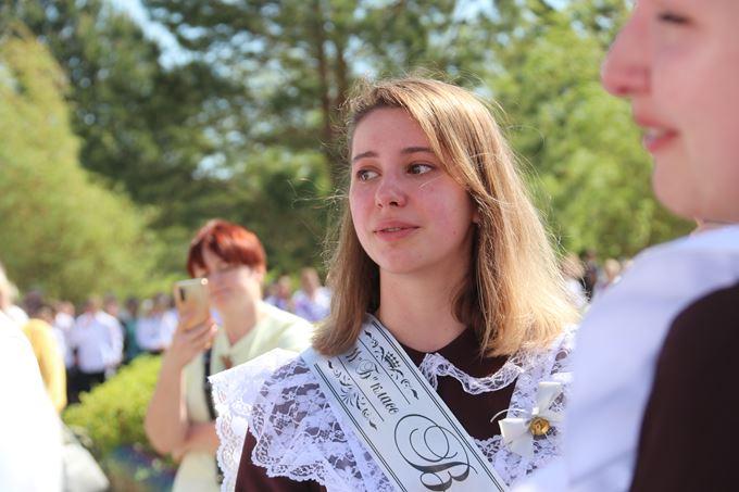 Последний звонок прозвучал в городской школе