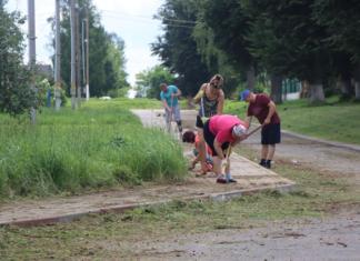 Санитарный день в районе. Где ведётся работа