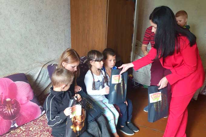 Как БРСМ поддержал многодетные семьи