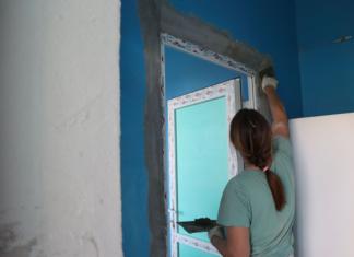 Как ведётся текущий ремонт прачечной ЦРБ