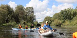Кто отправился на байдарках по Вихре