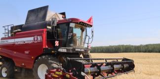 Аграрии района намолотили 56,5 тысяч тонн зерна