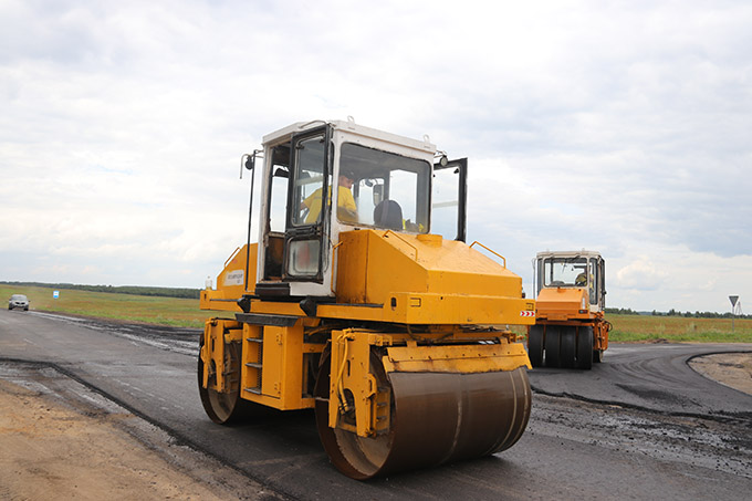Как идёт ремонт дорог в Мстиславле