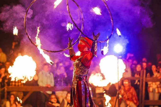 Рыцарский фест: огненный финал от артистов «Крэсіва»