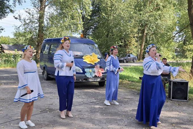 Как в д. Красное праздновали День деревни