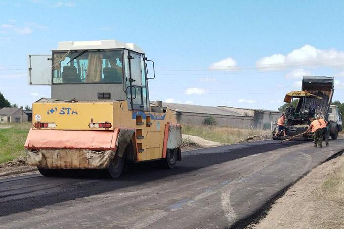 Как идёт ремонт дорог в районе