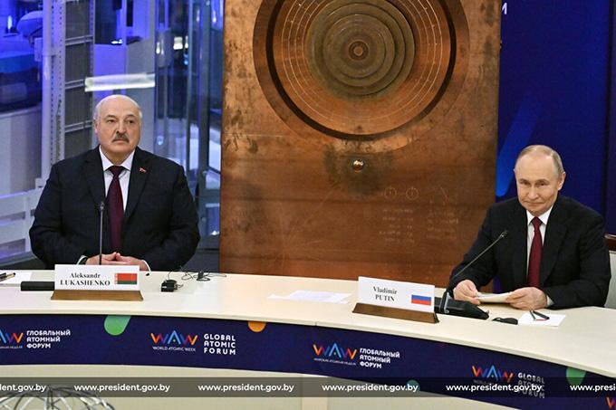 Президент принял участие в Глобальном атомном форуме в Москве