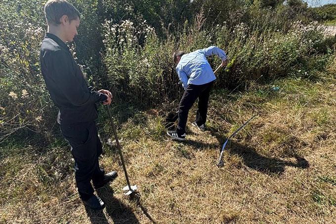 Какой проект помогают реализовать школьники из аг. Мушино