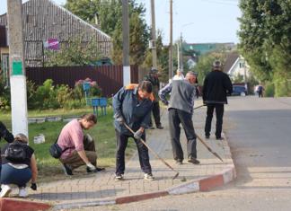 Как проходит санитарный день в Мстиславле