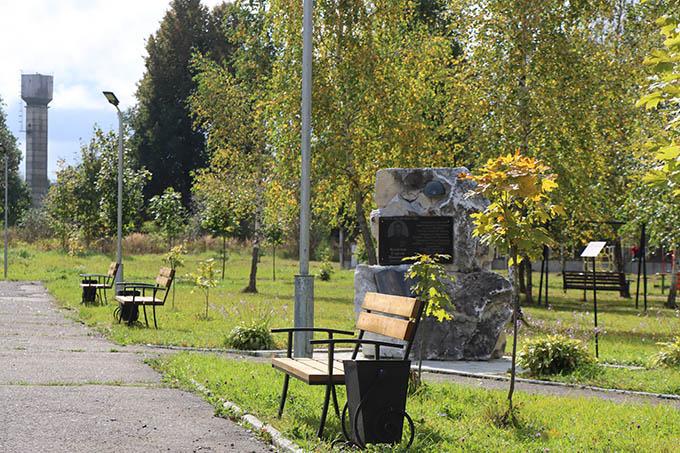 В аг. Ходосы продолжают благоустраивать парк. Узнали как