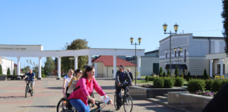 Как в Мстиславле прошла акция «День без автомобиля».