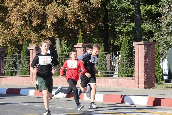 В Мстиславле прошёл легкоатлетический пробег