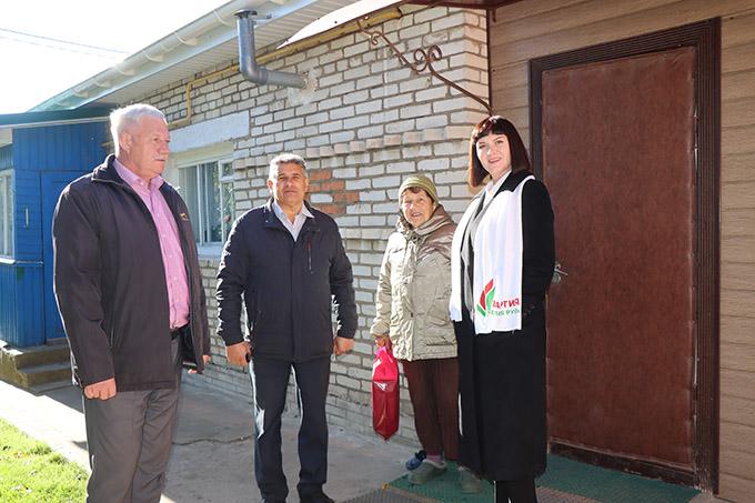 В Мстиславле поздравили бывших узников