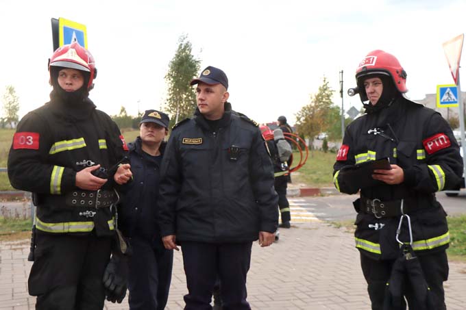 Тактико-специальные учения в Мстиславле.