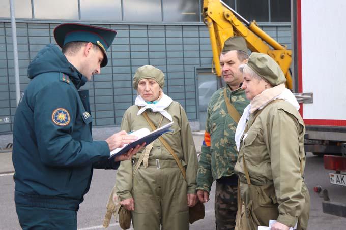 Ликвидировали последствия удара ракет: учения в Мстиславле