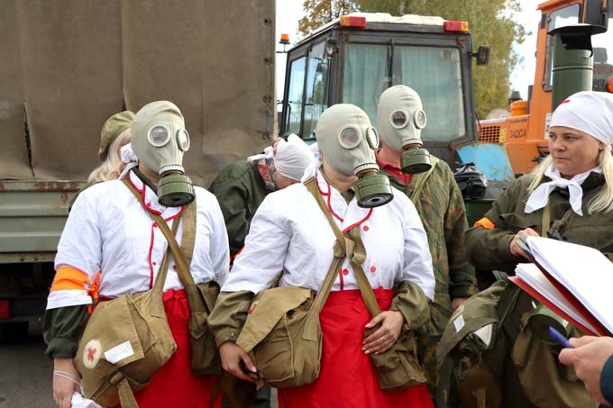 IMG_9773 Ликвидировали последствия ракетного удара: учения в Мстиславле.