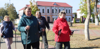 Марафон по скандинавской ходьбе в Мстиславле. Как он прошёл 