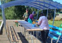 Как в Мазоловском сельсовете работают по благоустройству территорий