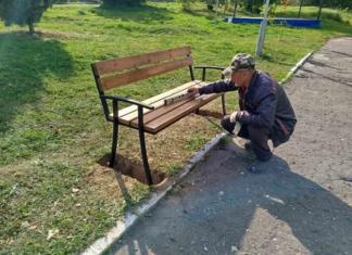 В аг. Ходосы продолжают благоустраивать парк. Узнали как