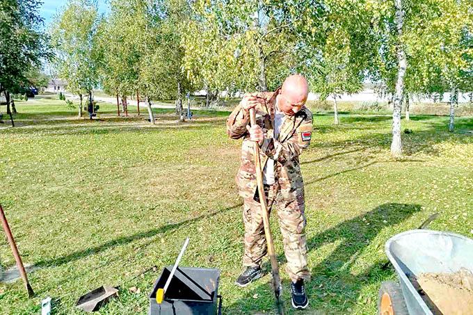 В аг. Ходосы продолжают благоустраивать парк. Узнали как